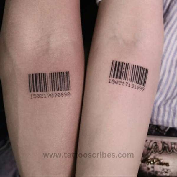 barcode tattoo meaning