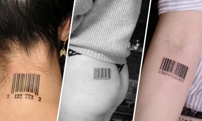 barcode tattoo meaning