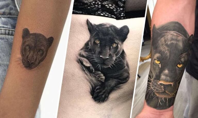 black panther tattoo meaning