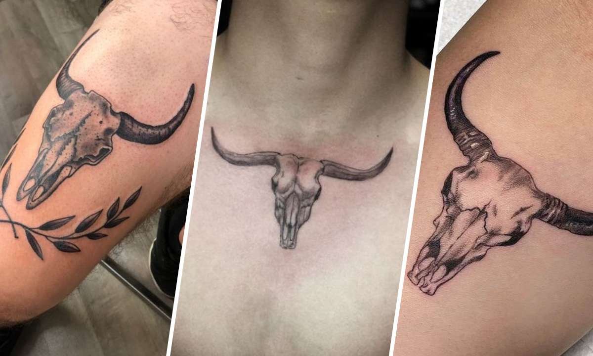 10 Stunning Bull Skull Tattoo Ideas That Will Wow Everyone