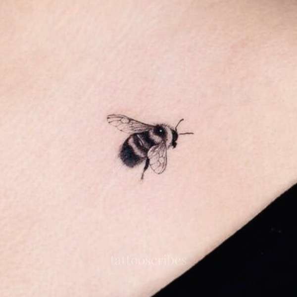 bumble bee tattoo meaning