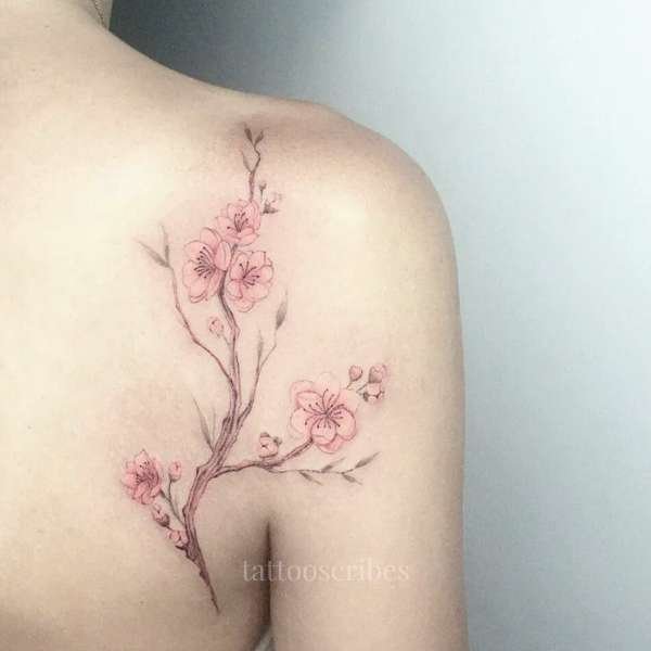 cherry blossom tattoo meaning