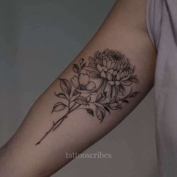 chrysanthemum tattoo meaning