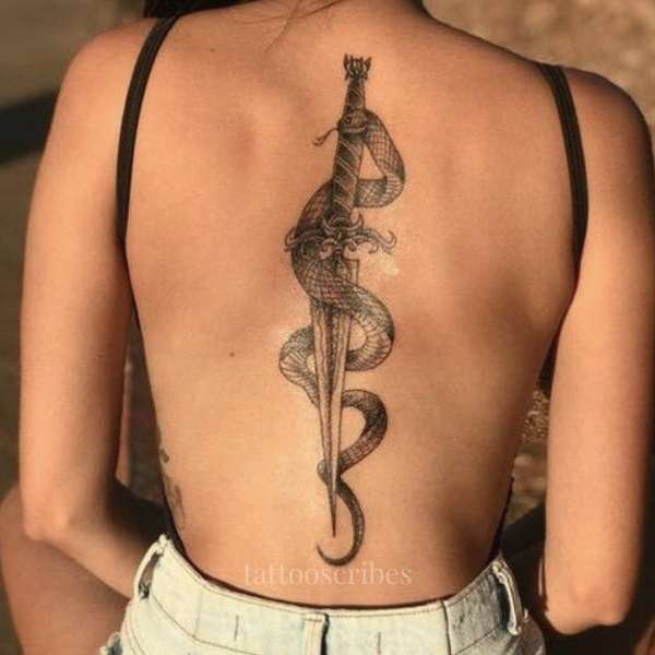 dagger and snake tattoo meaning