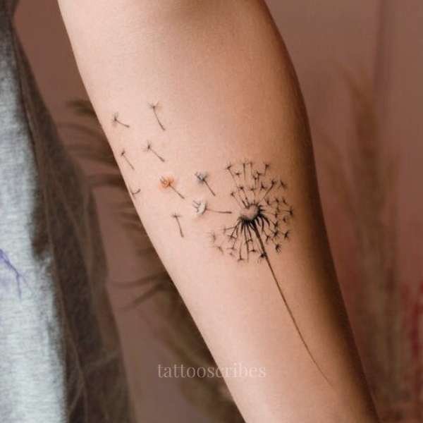 dandelion tattoo meaning