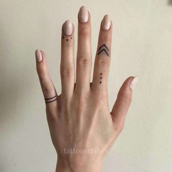 finger tattoos meaning