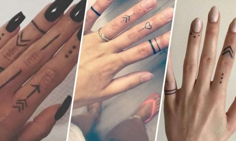 finger tattoos meaning