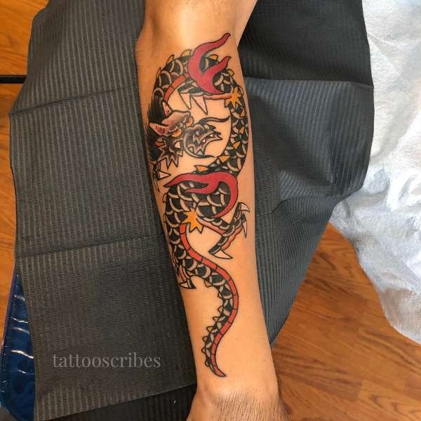 japanese dragon tattoo meaning