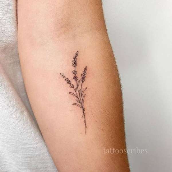 lavender tattoo meaning