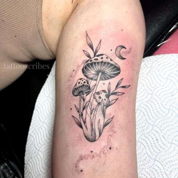 mushroom tattoo meaning