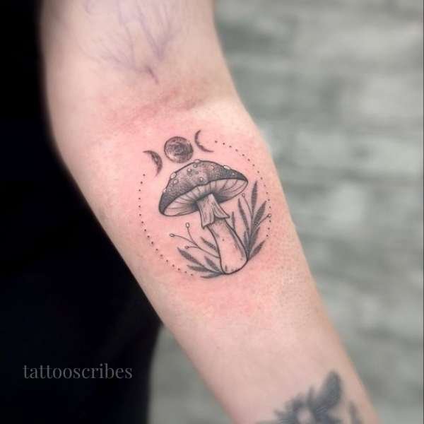 mushroom tattoo meaning