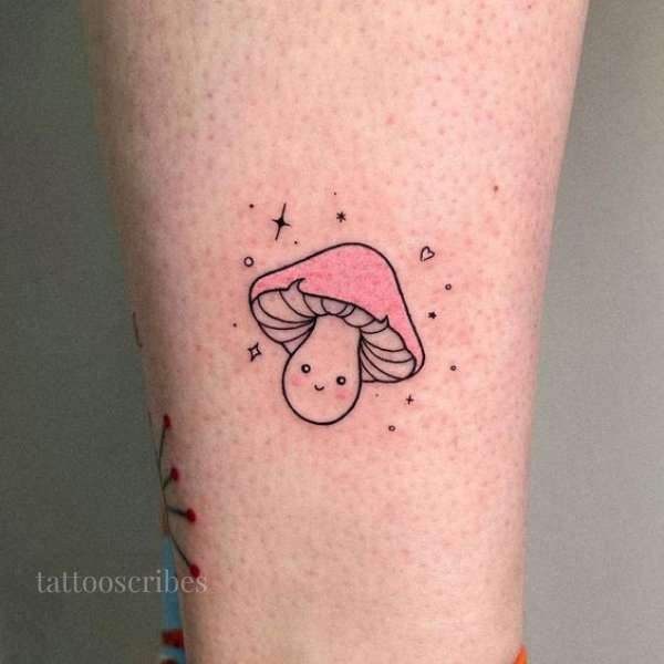 mushroom tattoo meaning