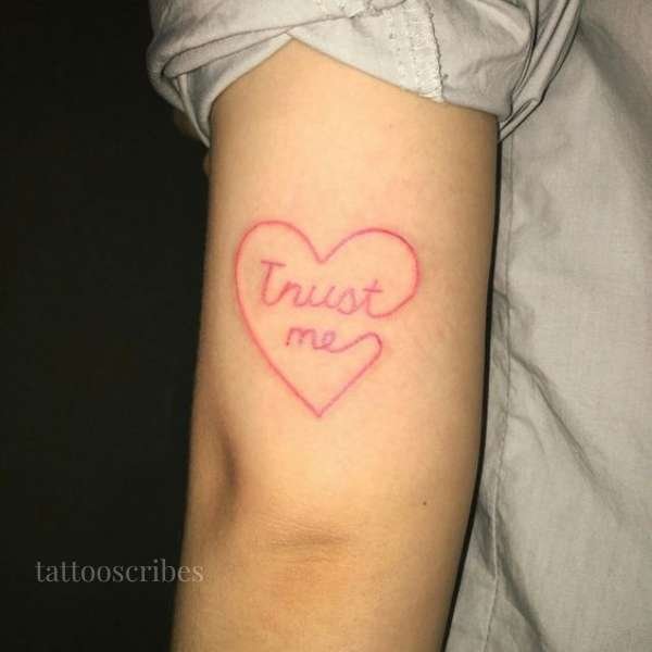 neon sign tattoo meaning