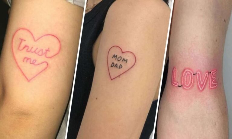 neon sign tattoo meaning