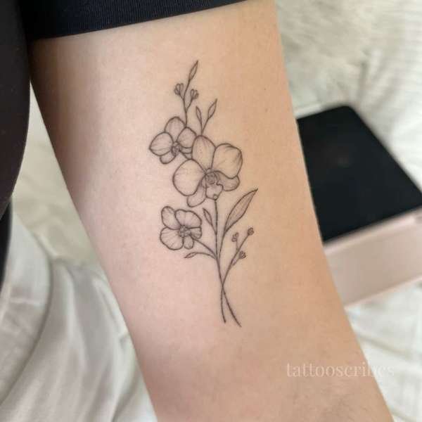 orchid tattoo meaning