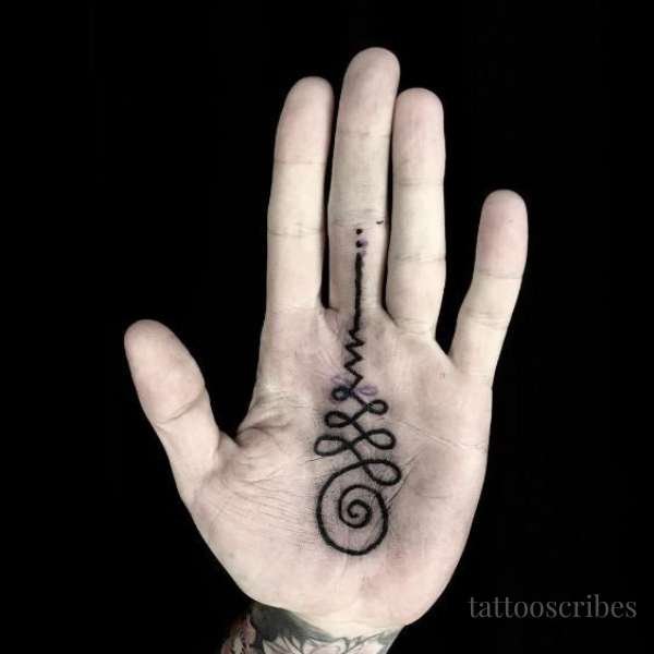 palm tattoo meaning