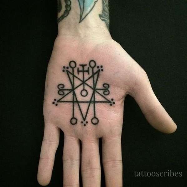 palm tattoo meaning