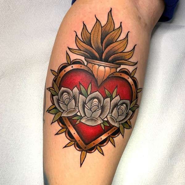 sacred heart tattoo meaning