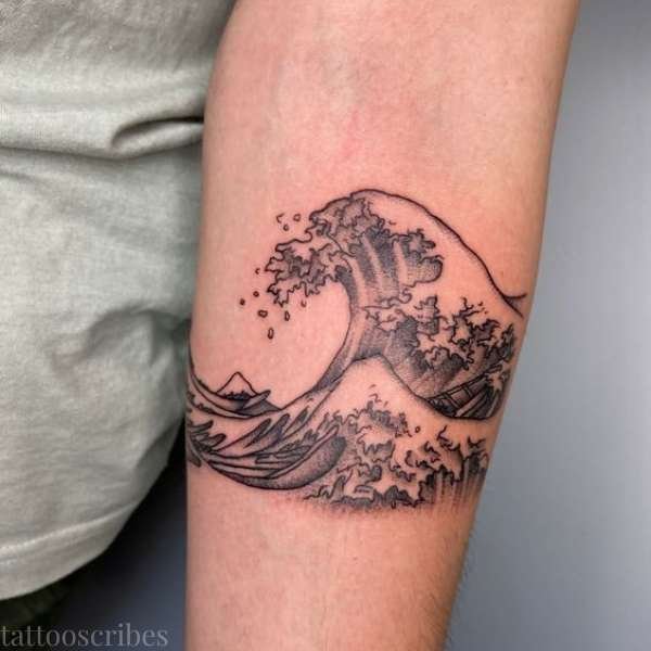 wave tattoo meaning