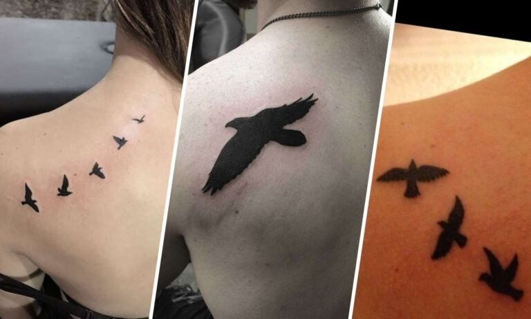 black bird tattoo meaning