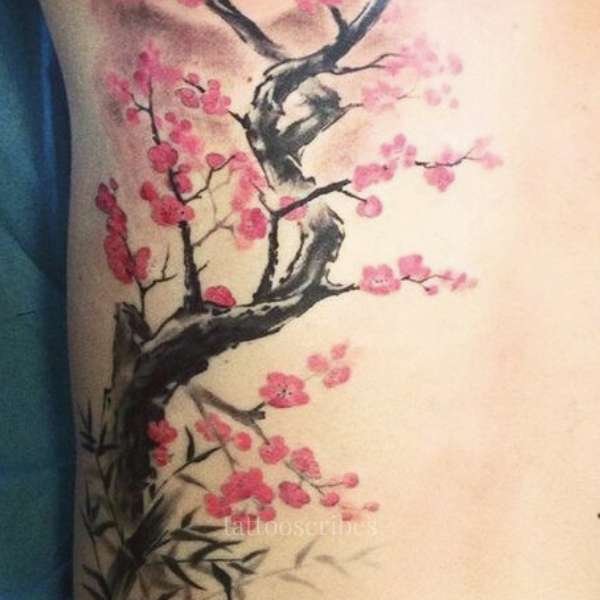 cherry blossom tree tattoo meaning