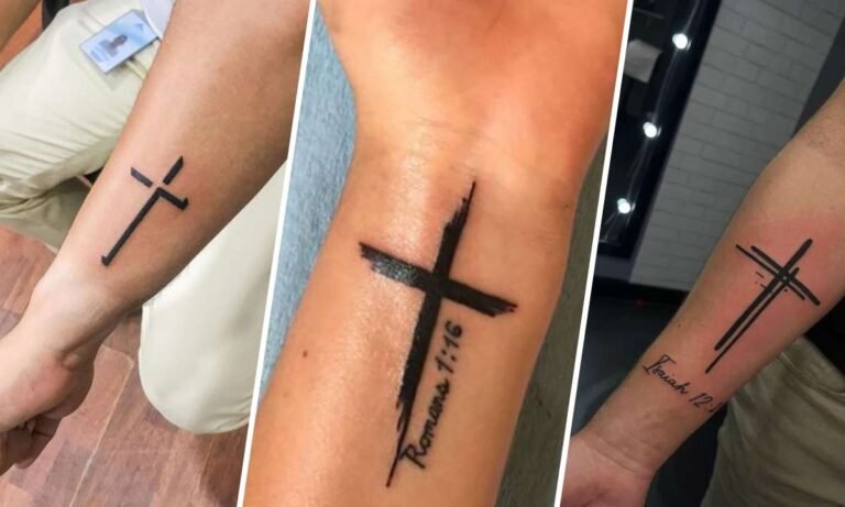 cross tattoo on the wrist meaning