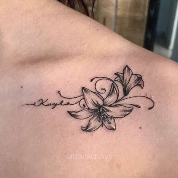 meaning cute chest tattoos for females