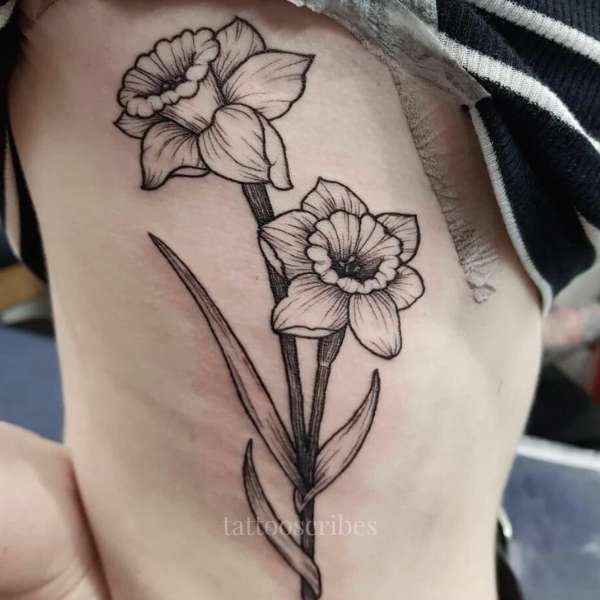 daffodil tattoo meaning