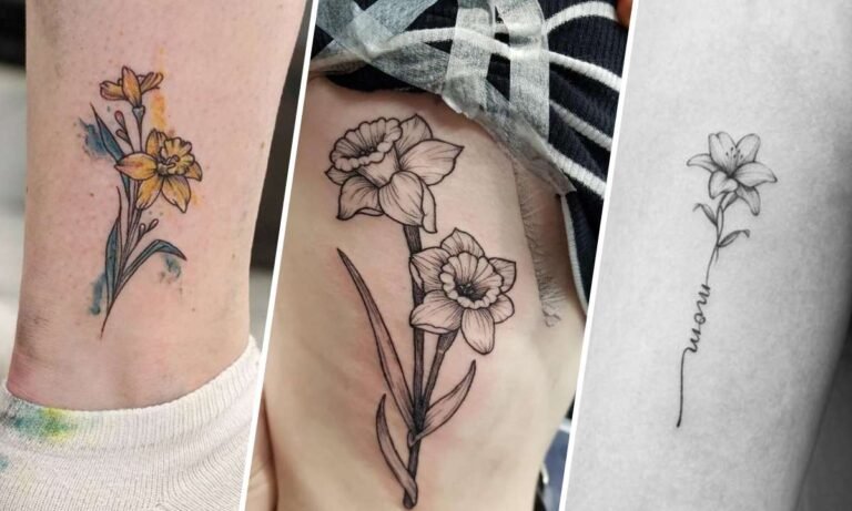 daffodil tattoo meaning