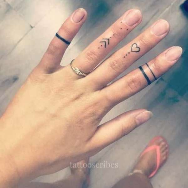 finger tattoo symbols meaning