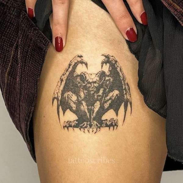 gargoyle tattoo meaning