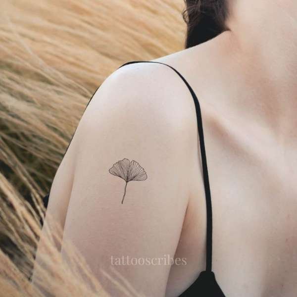 ginkgo leaf tattoos meaning