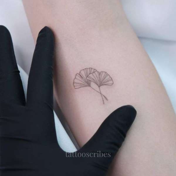 ginkgo leaf tattoos meaning