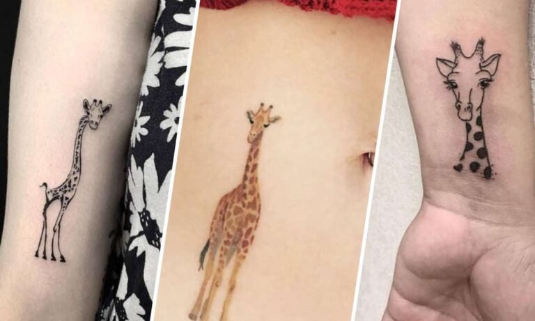 giraffe tattoos meaning