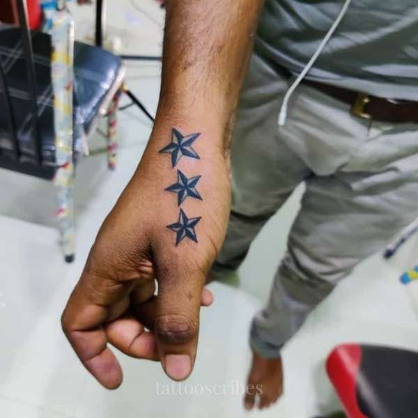 hand star tattoo meaning