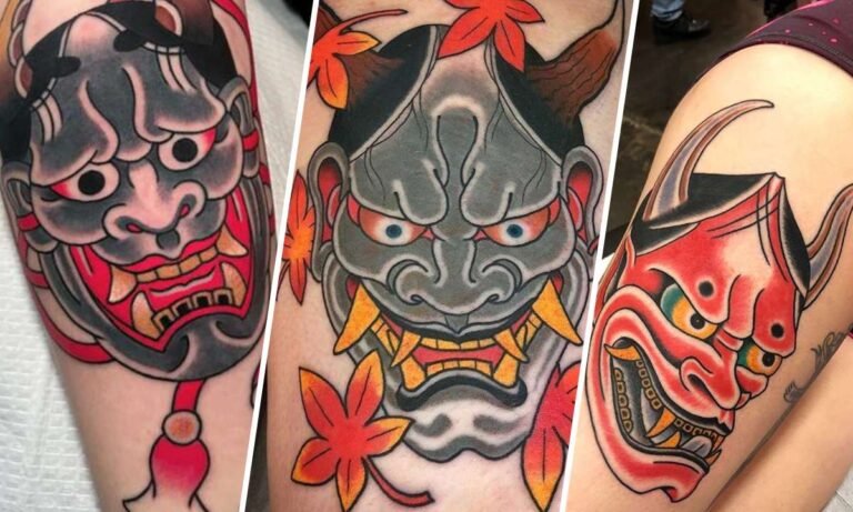 hannya mask tattoo meaning