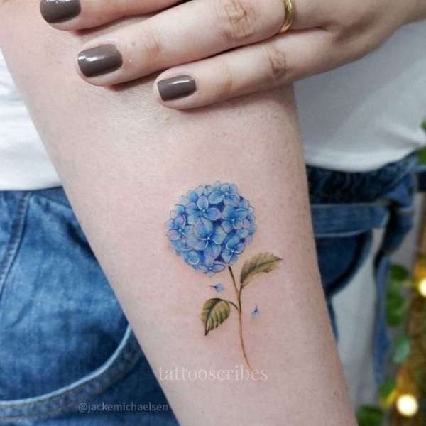 hydrangea tattoo meaning