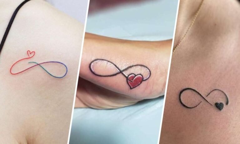 infinity heart tattoo meaning