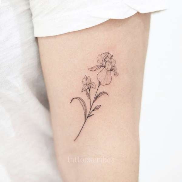 iris tattoo meaning