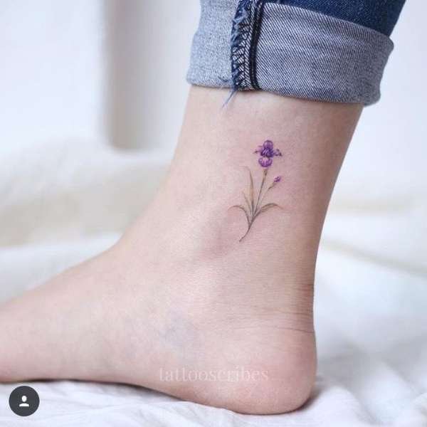 iris tattoo meaning