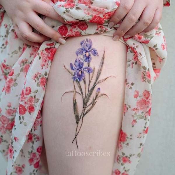 iris tattoo meaning