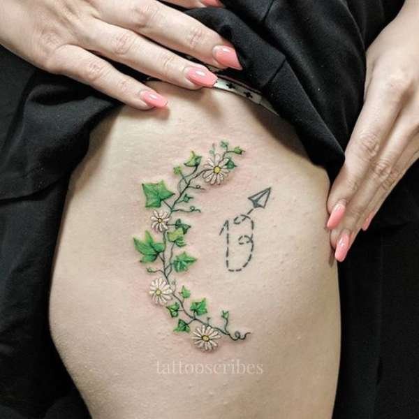 ivy tattoo meaning