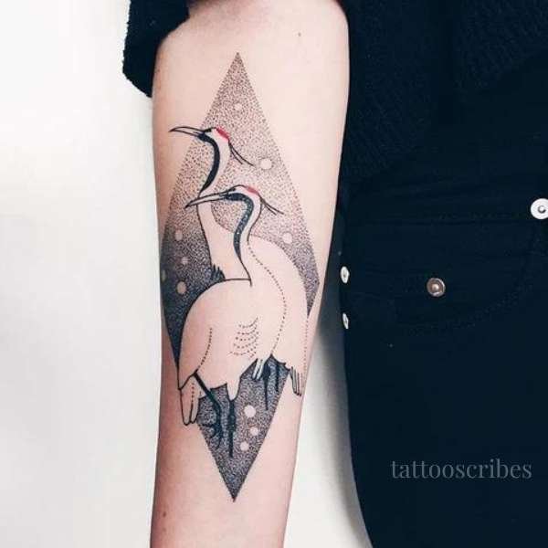 japanese crane meaning tattoo