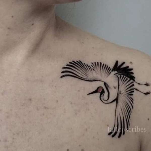 japanese crane meaning tattoo