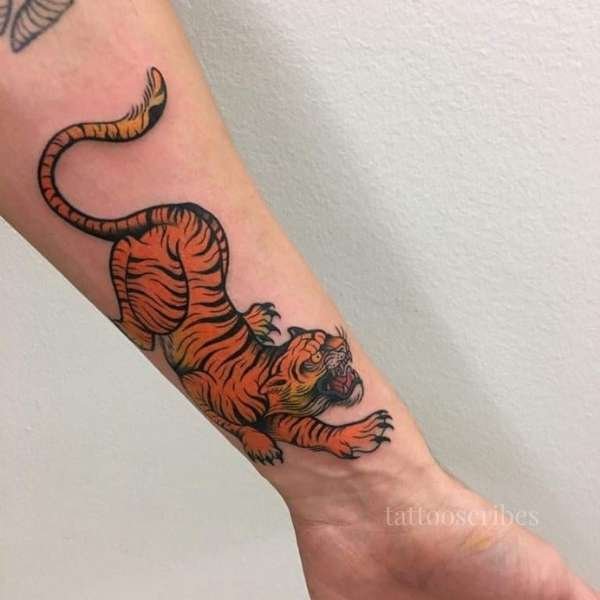 japanese tiger tattoo meaning