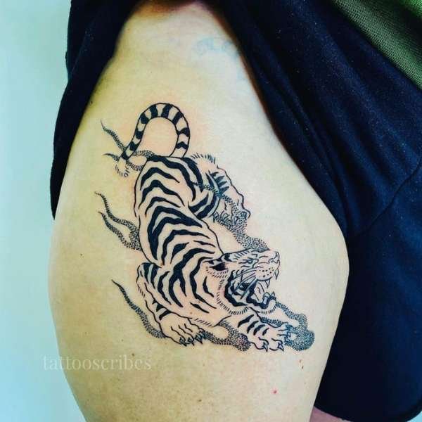 japanese tiger tattoo meaning