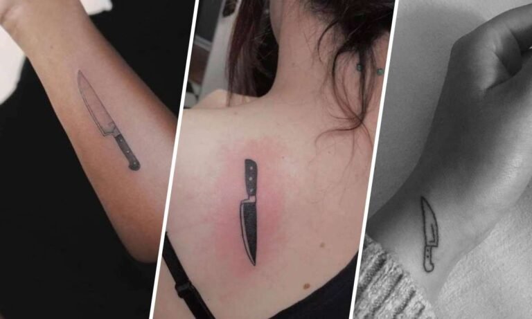 knife tattoo meaning