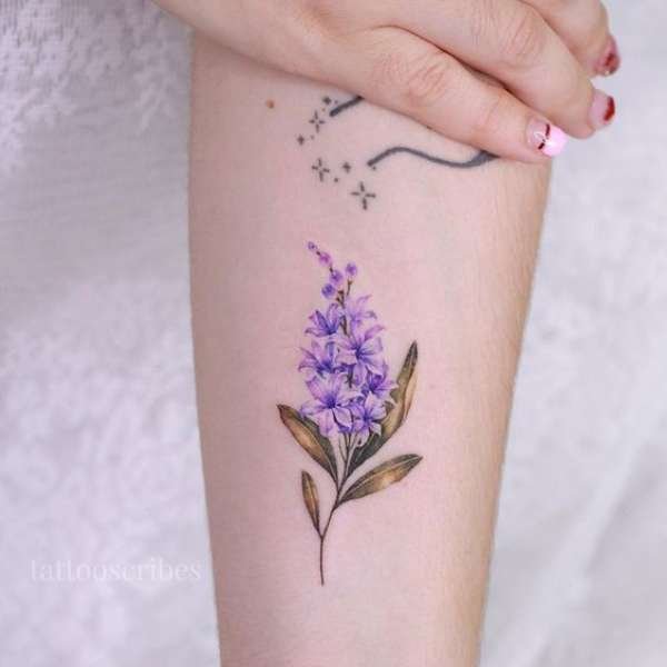 lilac tattoo meaning