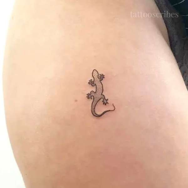 lizard tattoos meaning