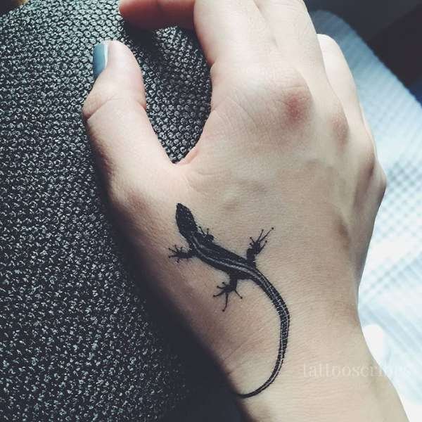 lizard tattoos meaning